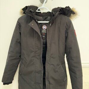 Victoria Parka Black XXS - Canada Goose